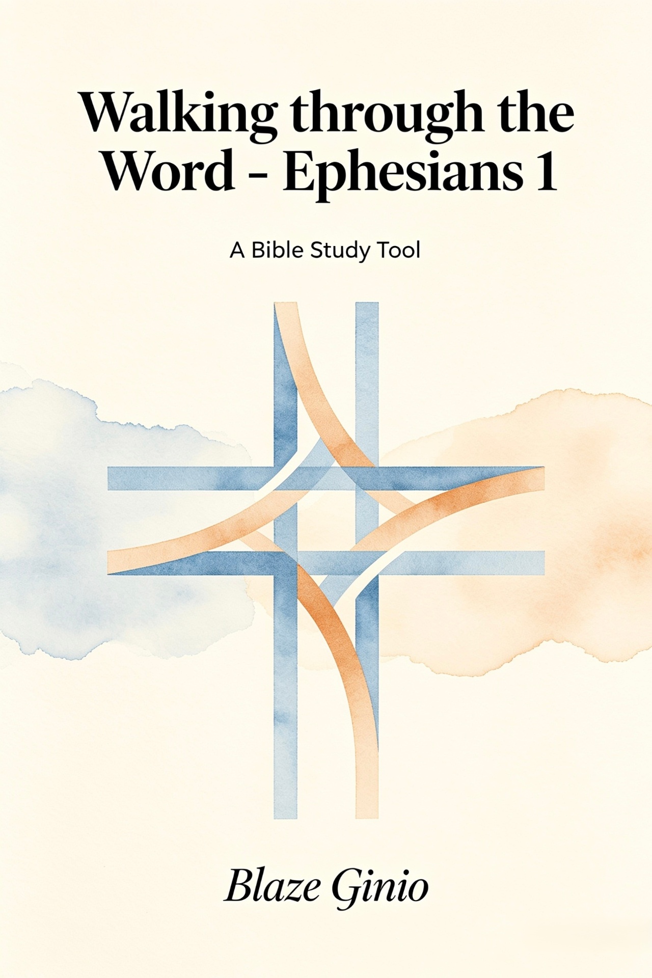 Cover of Walking through the Word — Ephesians 1