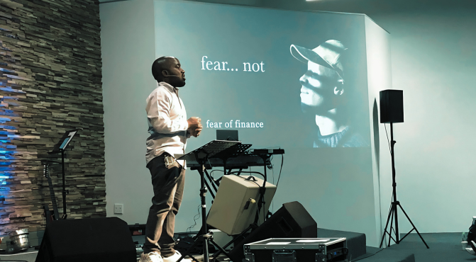 Blaze teaching on overcoming fear